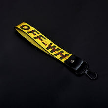 Load image into Gallery viewer, 8colors Yellow White Ribbon Keychain llaveros mujer sleutelhanger Chaveiro Lady Phone Case Wallet key chains porte clef For Bag