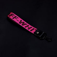 Load image into Gallery viewer, 8colors Yellow White Ribbon Keychain llaveros mujer sleutelhanger Chaveiro Lady Phone Case Wallet key chains porte clef For Bag