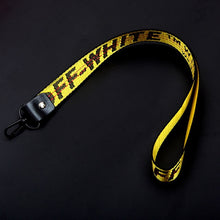 Load image into Gallery viewer, 8colors Yellow White Ribbon Keychain llaveros mujer sleutelhanger Chaveiro Lady Phone Case Wallet key chains porte clef For Bag