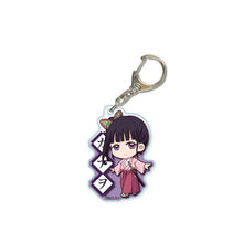 Load image into Gallery viewer, Anime Demon Slayer Kimetsu no Yaiba Keychain Cute Acrylic Tanjirou Nezuko Agatsuma Zenitsu Rengoku Kyoujurou Key Chain Jewelry