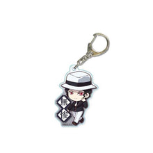 Load image into Gallery viewer, Anime Demon Slayer Kimetsu no Yaiba Keychain Cute Acrylic Tanjirou Nezuko Agatsuma Zenitsu Rengoku Kyoujurou Key Chain Jewelry