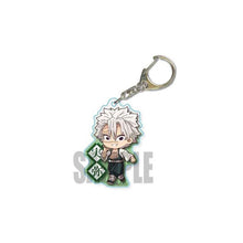 Load image into Gallery viewer, Anime Demon Slayer Kimetsu no Yaiba Keychain Cute Acrylic Tanjirou Nezuko Agatsuma Zenitsu Rengoku Kyoujurou Key Chain Jewelry