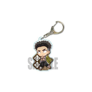 Anime Demon Slayer Kimetsu no Yaiba Keychain Cute Acrylic Tanjirou Nezuko Agatsuma Zenitsu Rengoku Kyoujurou Key Chain Jewelry